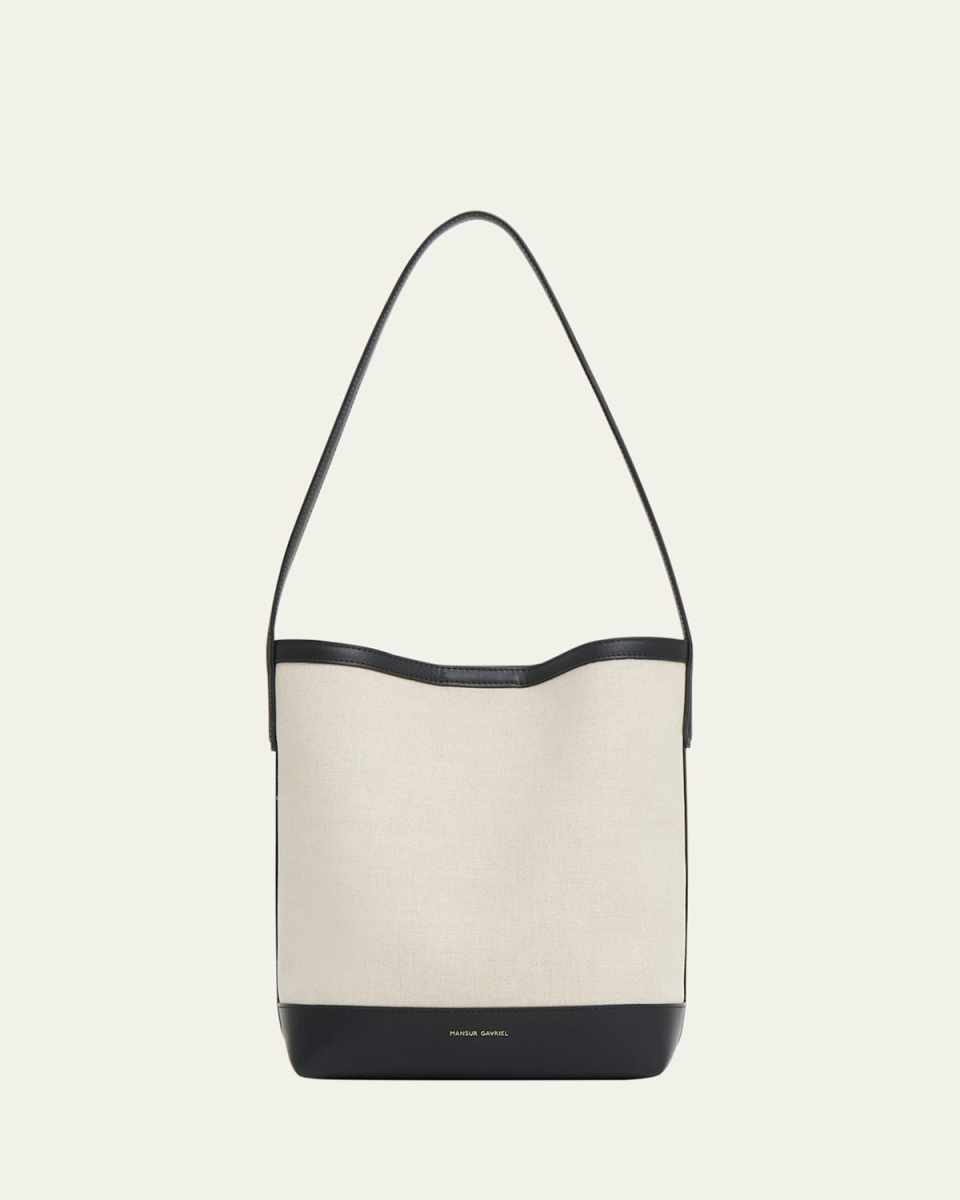 Small Everyday Canvas Bucket Bag
